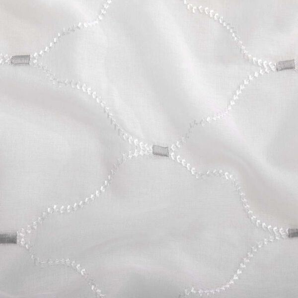 vidaXL Gordijnen 2 pcs Wit 140 x 245 cm Polyester