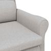 vidaXL Fauteuil Wolken grijs 76 x 94 x 102 cm Stof