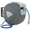 vidaXL Automatische luchthaspel 1/4" 30 m
