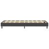 vidaXL Boxspringframe stof grijs 90x200 cm