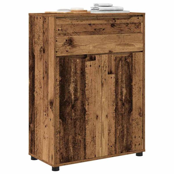 vidaXL Badkamer Kast Oud Hout 72,5 x 36,5 x 100 cm Bewerkt hout