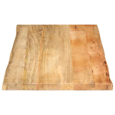 vidaXL Tafelblad met natuurlijke rand 100x60x3,8 cm massief mangohout