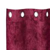 vidaXL Velvet Gordijnen 2 pcs Wijnrood 175 x 140 cm Fluweel