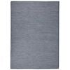 vidaXL Buitenkleed platgeweven 200x280 cm blauw