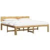 vidaXL Tweepersoonsbed met hoofdeinde ROSTOCK Wit 180 x 200 cm
