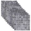 vidaXL Moza&iuml;ek Tegels Grijs 30 x 30 cm Marmer