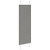 vidaXL Pliss&eacute; rolgordijn 50x150 cm stofbreedte 49,4 cm antraciet