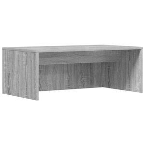 vidaXL Wandbureau Grijs Sonoma Bewerkt hout 80 x 45 x 30 cm