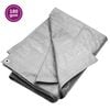 vidaXL Dekzeil 180 g/m&sup2; 8x10 m HDPE grijs