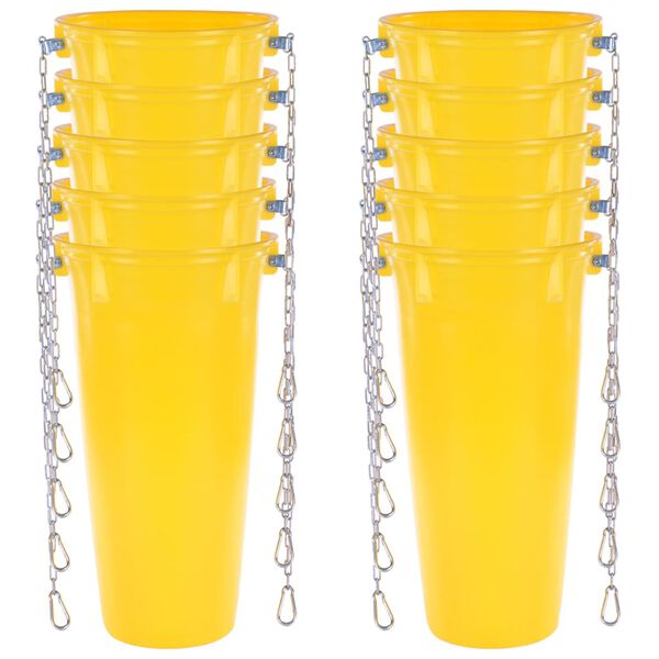 vidaXL Stortkokers 10 st 10,8 m