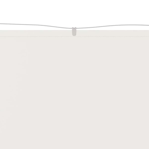 vidaXL Luifel verticaal 180x800 cm oxford stof wit