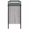vidaXL Schoenenbank 65,5x32x57,5 cm bewerkt hout grijs sonoma