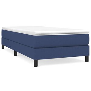 vidaXL Boxspring bed 80x200 cm stof blauw