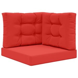 vidaXL Buiten bankkussen Polyester Rood 60 x 60 cm