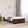 vidaXL Bedframe zonder matras hout gerookt eikenkleurig 90x190 cm