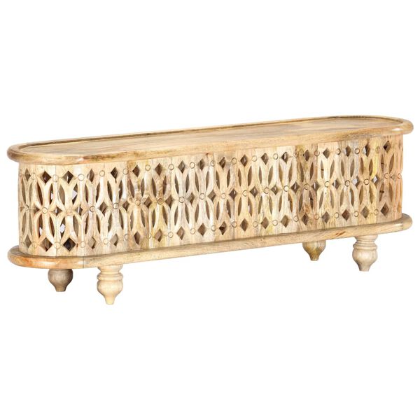vidaXL Tv-meubel 120x30x40 cm massief mangohout