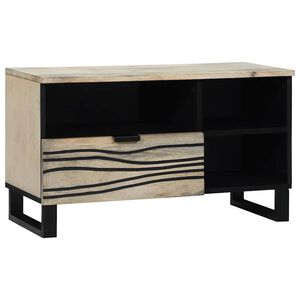 vidaXL TV Eenheden 80 x 33 x 46 cm Wit Bewerkt hout