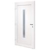 vidaXL Voordeur 98x200 cm PVC wit