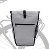 vidaXL Fietstas Grijs 34 x 16 x 59 cm Polyester
