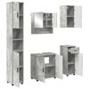 vidaXL Badkamermeubelset 5 st Beton Grijs 61 x 35 x 64 cm