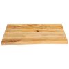 vidaXL Tafelblad met natuurlijke rand 40x40x3,8 cm massief mangohout