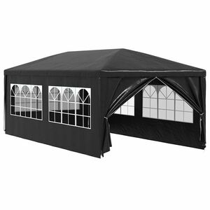 vidaXL Partytent 3x6 m antraciet