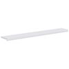 vidaXL Raamsokkel Wit 160 x 25 x 4,5 cm PVC