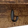 vidaXL Wandgemonteerde kapstok Oudhout 50 x 20 x 30 cm Bewerkt hout