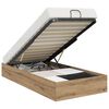 vidaXL Ottoman Bedframe Artisan Eik 90 x 200 cm Geconstrueerd hout