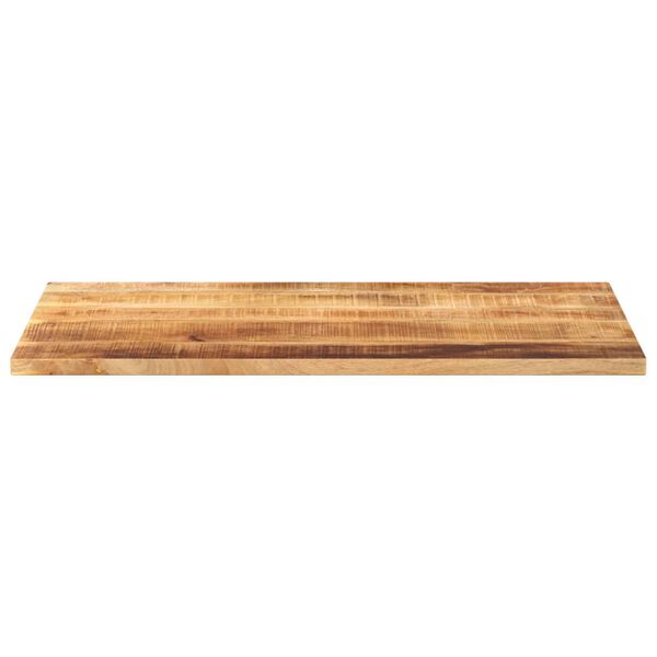 vidaXL Tafelblad rechthoekig 120x60x2,5 cm massief ruw mangohout