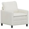 vidaXL Bank Cr&egrave;mekleurig 76 x 81 x 87,5 cm Polyester