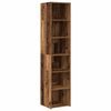 vidaXL Dressoir Oud hout 40 x 41 x 185 cm Bewerkt hout