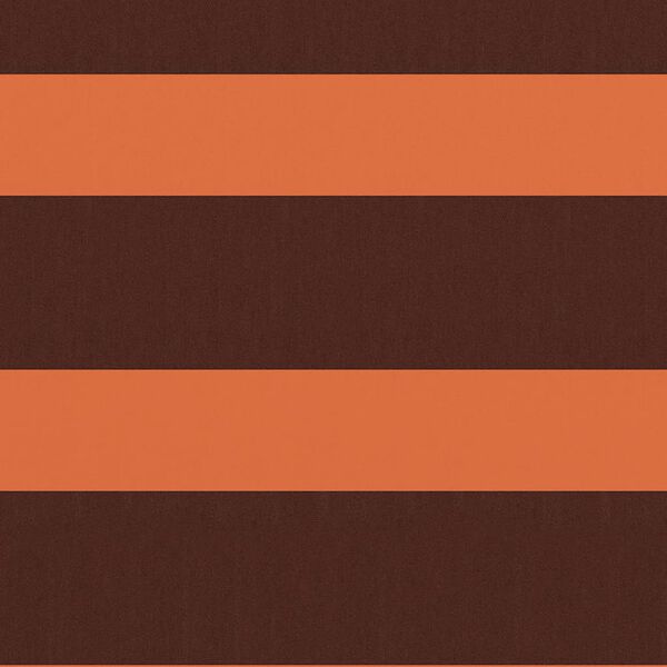 vidaXL Balkonscherm 90x400 cm oxford stof oranje en bruin