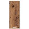 vidaXL Hangkast 2 pcs Oude Hout en Wit 30 x 31 x 80 cm Bewerkt hout