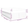 vidaXL Boxspring met matras fluweel donkergroen 140x190 cm