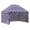 vidaXL Pop-up Gazebo met 4 Zijwanden 2,9 x 4,3 m Blauw Camouflage