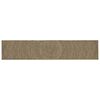 vidaXL Vloerkleden Naturel en Zwart 60 x 400 cm Jute