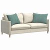 vidaXL Sofa Kussens 2 stuks Zeegroen 70 x 50 cm Cordstof