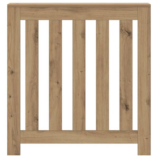 vidaXL Radiatorombouw 78x20x82 cm bewerkt hout artisanaal eikenkleur