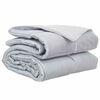 vidaXL Vol jaar dekbed 240 x 260 cm 300 gsm Zilver