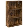 vidaXL Badkamer wandkast met plank Gerookte Eik 40 x 16 x 62,5 cm