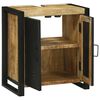 vidaXL Waskast met opslag Bruin 55 x 35 x 60 cm Massief mangohout