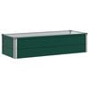 vidaXL Verhoogd Tuinbed Groen 100 x 40 x 24 cm koudgewalst stalen