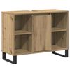 vidaXL Badkamer Kast Artisan Eiken 80 x 33 x 60 cm Bewerkt hout
