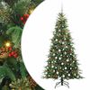 vidaXL Kunstmatige Inklapbare Kerstboom Groen 180 cm PE en PVC
