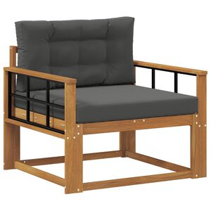 vidaXL Buiten Midden Sofa Naturel