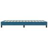 vidaXL Bedframe zonder matras 80x210 cm fluweel donkerblauw