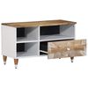 vidaXL Tv-meubel 80x33,5x46 cm massief mangohout