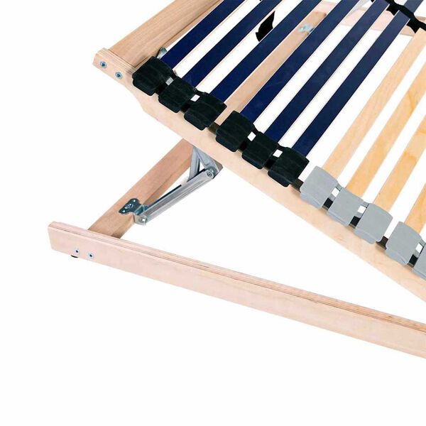 vidaXL Lattenbodem Bruin 120 x 190 cm Massief beukenhout