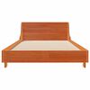 vidaXL Bedframe zonder matras massief grenenhout wasbruin 100x200 cm